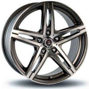 24H Du Mans Arnage Gun Metal Polished 6.5x15 4/108 ET25 B73.1