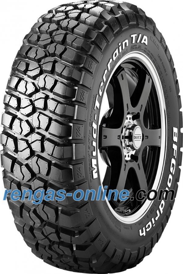 Bf Goodrich Mud-Terrain T/A Km 2 Lt285/70 R17 121q 8pr Por Rwl Ympärivuotinen Rengas