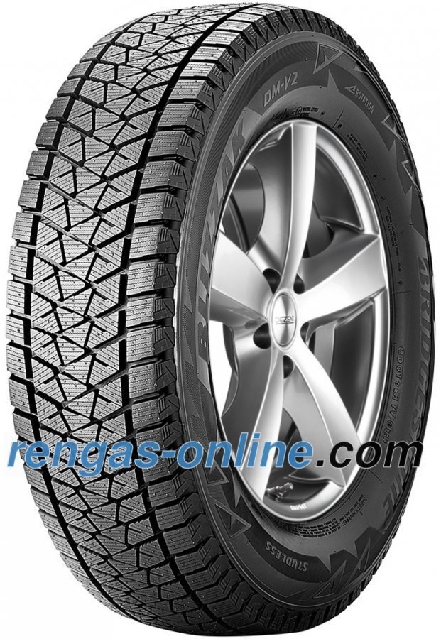 Bridgestone Blizzak Dm V2 275/65 R17 115r Vannesuojalla Mfs Talvirengas