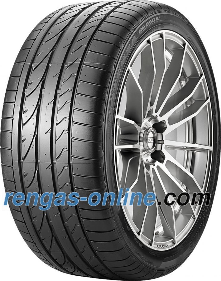 Bridgestone Potenza Re 050 A Rft 205/45 R17 88v Xl * Runflat Vannesuojalla Mfs Kesärengas