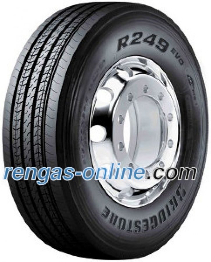 Bridgestone R 249 Evo Ecopia 315/70 R22.5 156/150l Kaksoistunnus 154/150m Kuorma-auton Rengas