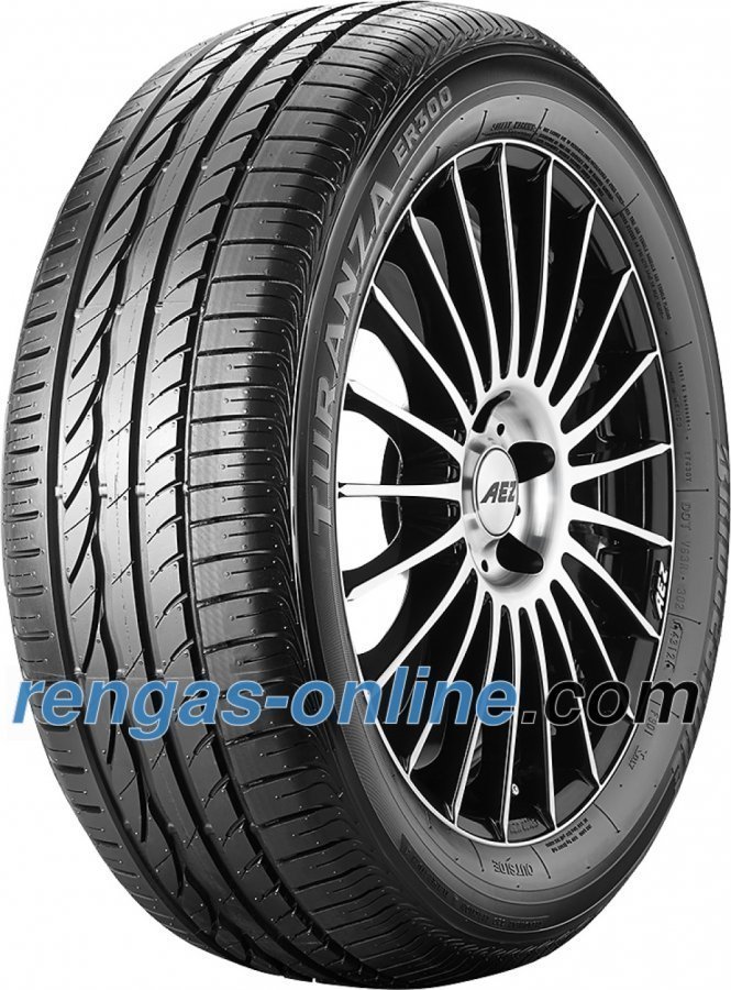 Bridgestone Turanza Er 300-1 Rft 205/55 R16 91h Runflat * Vannesuojalla Mfs Kesärengas