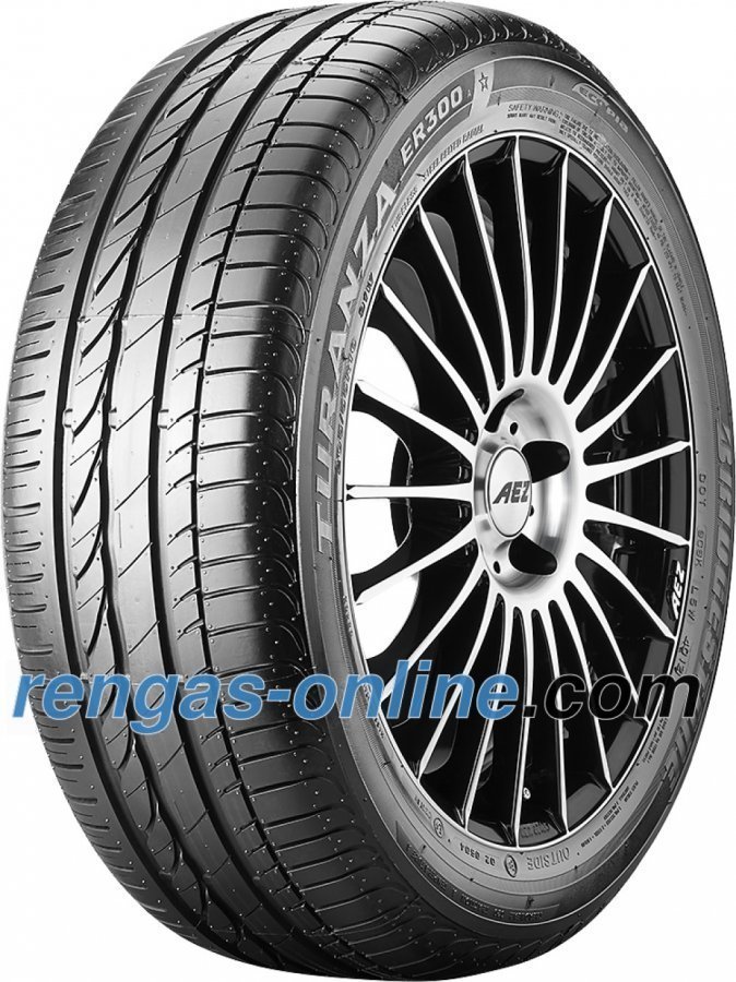 Bridgestone Turanza Er 300a Ecopia 195/55 R16 87v * Vannesuojalla Mfs Kesärengas