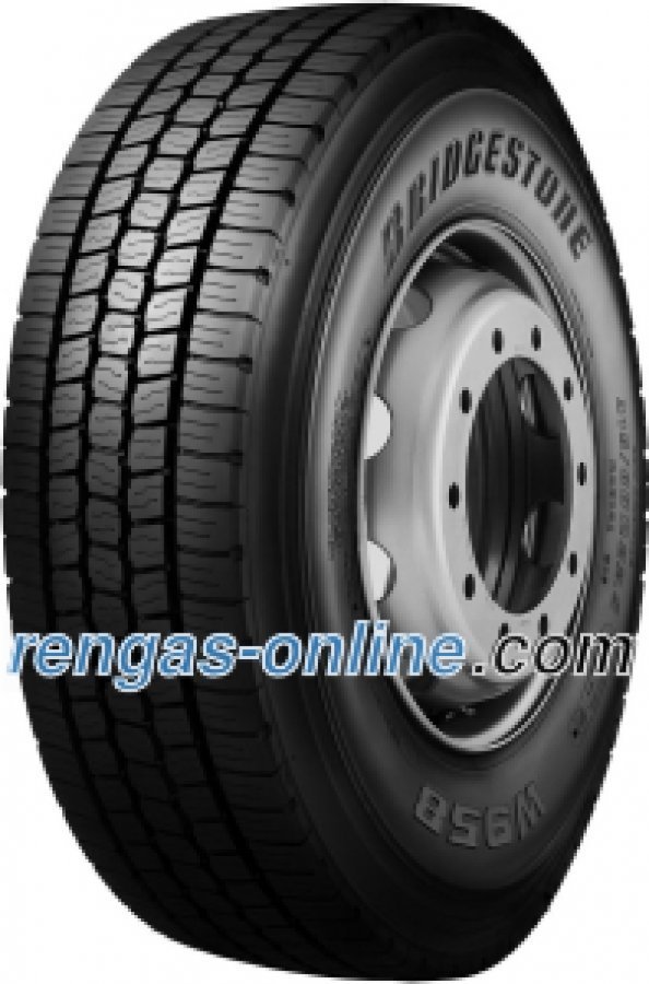 Bridgestone W 958 385/65 R22.5 160k Kaksoistunnus 158l Kuorma-auton Rengas