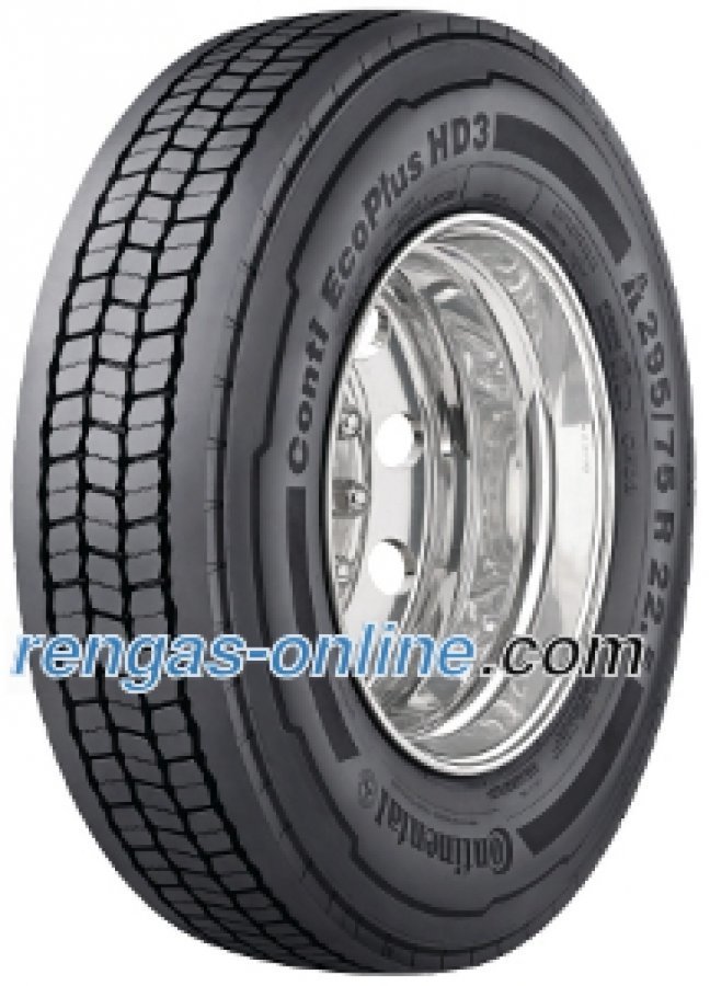 Continental Conti Ecoplus Hd3 295/60 R22.5 150/147l Kuorma-auton Rengas