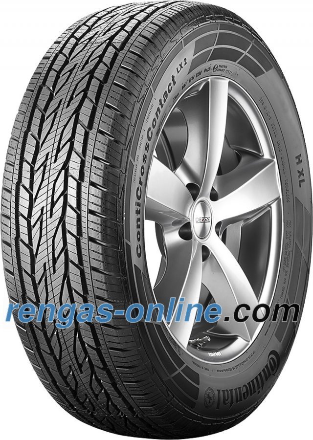 Continental Conticrosscontact Lx 2 215/60 R17 96h Vannealueen Ripalla Ympärivuotinen Rengas