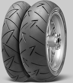 Continental Contiroadattack 2 100/90 R18 Tl 56v Etupyörä M/C Moottoripyörän Rengas