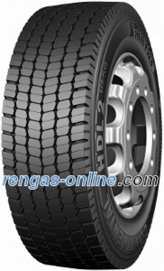 Continental Hdl 2+ Eco Plus 315/80 R22.5 156/150l Kaksoistunnus 154/150m Kuorma-auton Rengas
