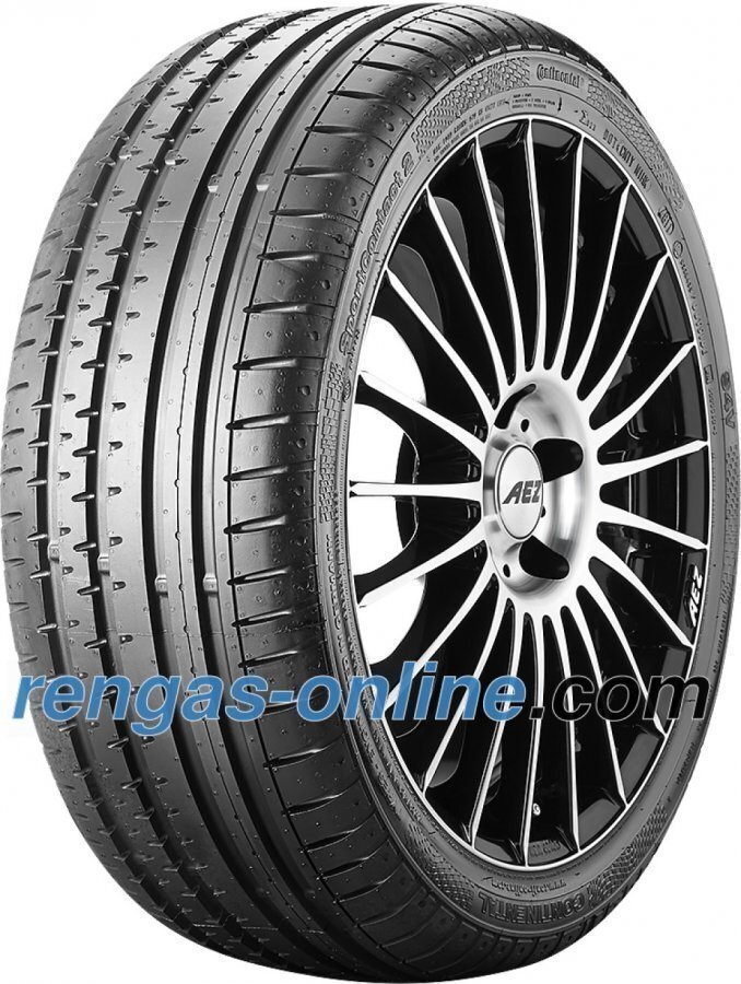 Continental Sportcontact 2 205/55 R16 91w Listalla Vannealueen Ripalla Ao Kesärengas