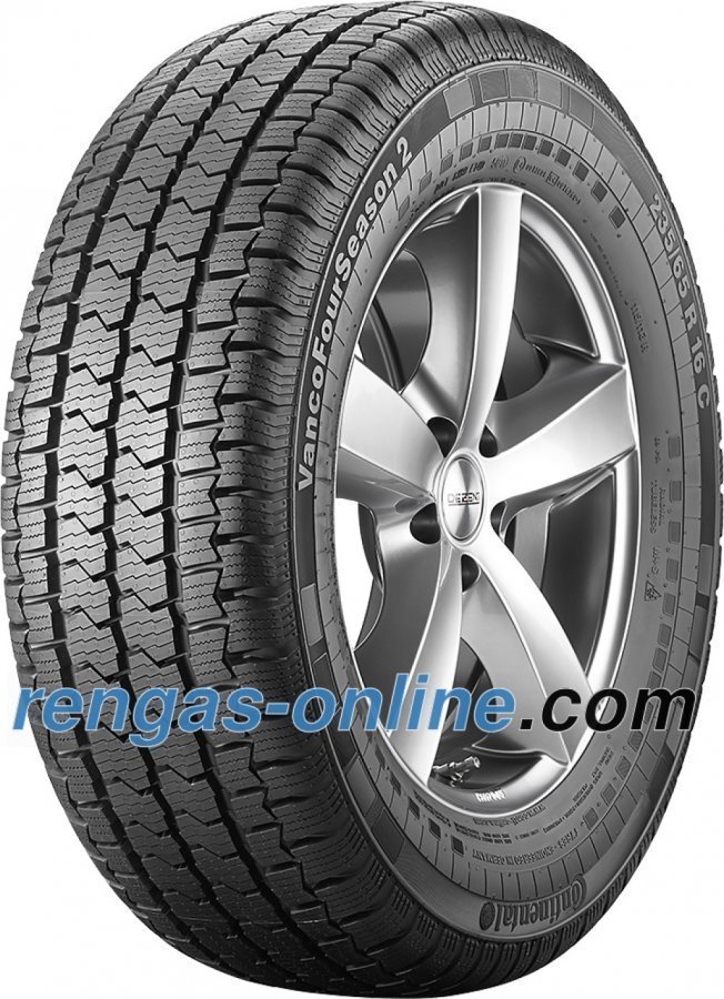 Continental Vancofourseason 2 205/65 R16c 107/105t 8pr Kaksoistunnus 103h Ympärivuotinen Rengas