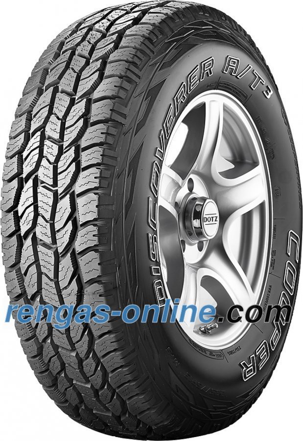 Cooper Discoverer At3 Lt31x10.50 R15 109r 6pr Owl Ympärivuotinen Rengas