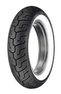 Dunlop D 401 Elite S/T H/D Www 150/80b16 Tl 71h Takapyörä M/C Valkosivu Wide White Wall Moottoripyörän Rengas