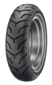 Dunlop D 407 H/D Sw 180/65b16 Tl 81h Takapyörä M/C Single White Stripe Moottoripyörän Rengas