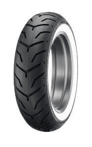 Dunlop D 407 H/D Www 180/65b16 Tl 81h Takapyörä M/C Valkosivu Moottoripyörän Rengas