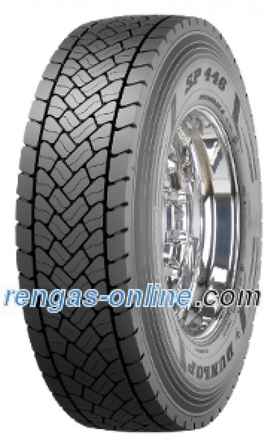 Dunlop Sp 446 295/60 R22.5 150k Kaksoistunnus 149l Kuorma-auton Rengas