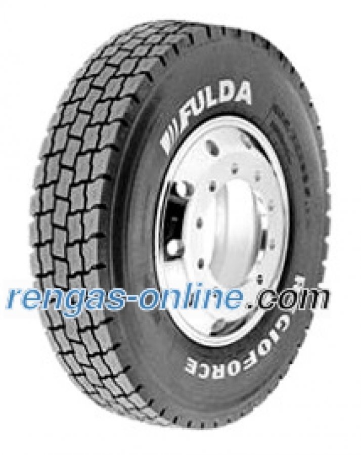 Fulda Regioforce 285/70 R19.5 146/144l 16pr Kaksoismerkintä 140/137m Kuorma-auton Rengas