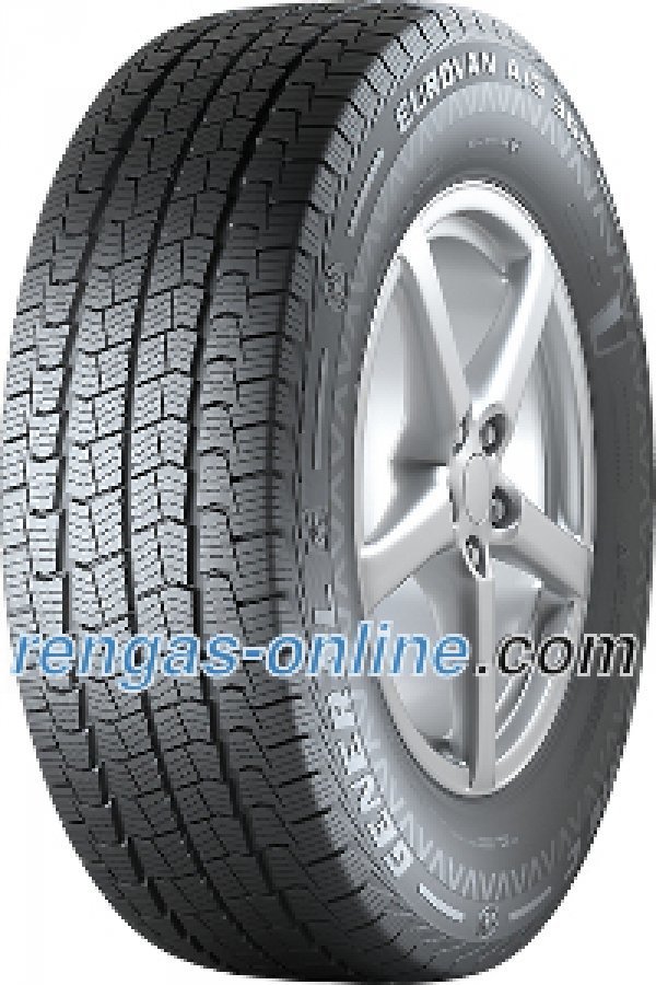 General Euro Van A/S 365 215/75 R16c 113/111r 8pr Ympärivuotinen Rengas