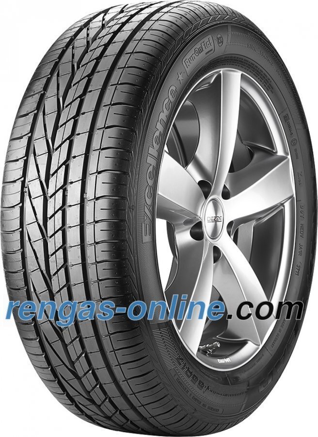 Goodyear Excellence Rof 245/40 R19 98y Xl Runflat Vannesuojalla Mfs * Kesärengas