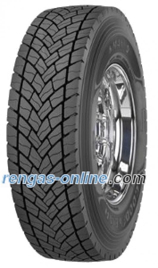 Goodyear Treadmax Kmax D 315/70 R22.5 154/150l Pinnoitettu Kuorma-auton Rengas