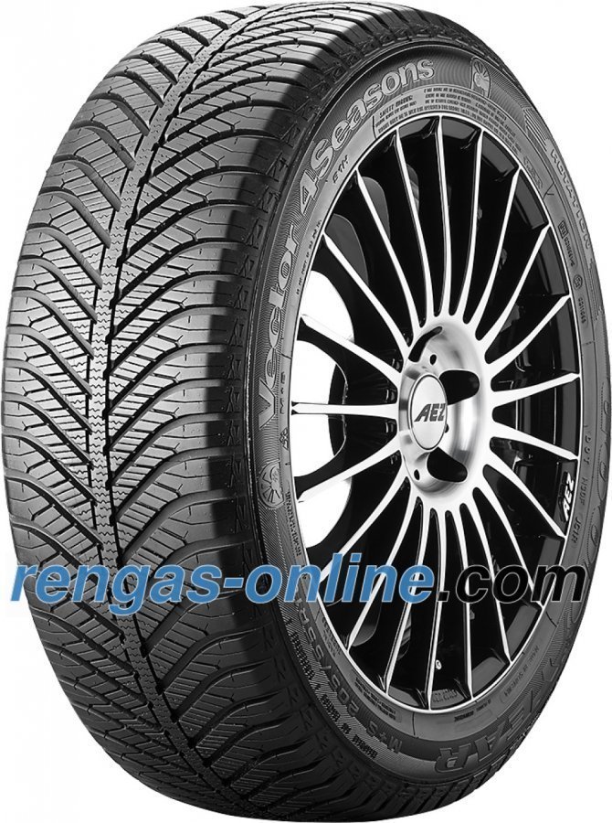 Goodyear Vector 4 Seasons 165/70 R14c 89/87r 6pr Ympärivuotinen Rengas