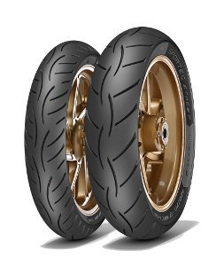 Metzeler Sportec Street 100/80-17 Tl 52h M/C Etupyörä Moottoripyörän Rengas