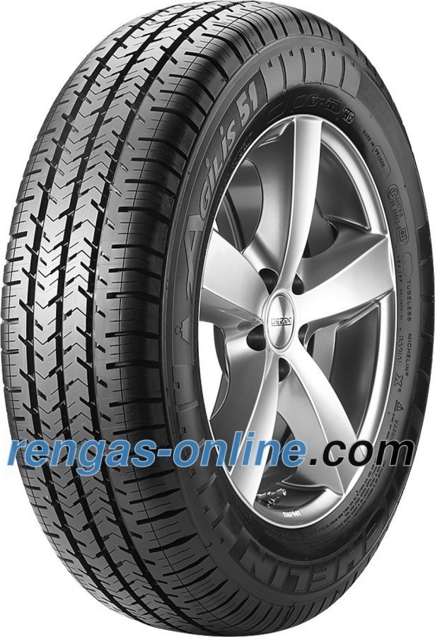 Michelin Agilis 51 205/65 R16c 103/101t Kaksoismerkintä 99h Kesärengas