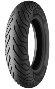 Michelin City Grip Front 100/80-10 Tl 53l Etupyörä Takapyörä Moottoripyörän Rengas