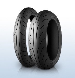 Michelin Power Pure Sc Front/Rear 130/60-13 Rf Tl 60p Etupyörä Takapyörä M/C Moottoripyörän Rengas