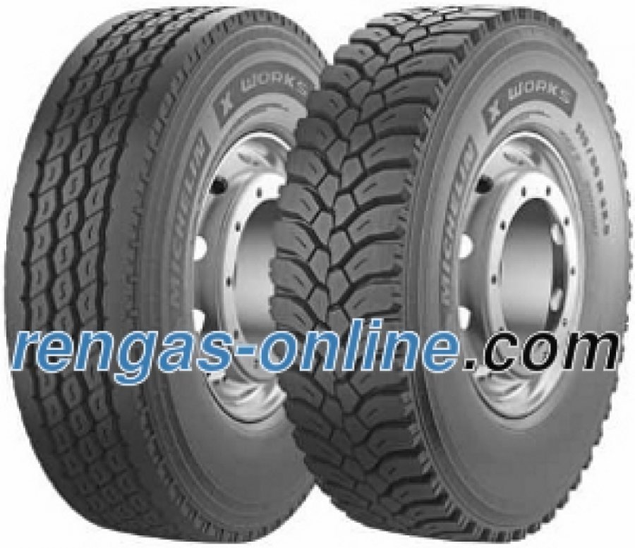 Michelin X Works Z 315/80 R22.5 156/150k Kuorma-auton Rengas