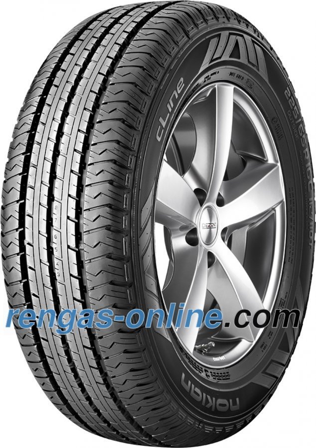 Nokian Cline Cargo 225/70 R15c 112/110s 8pr Kaksoistunnus 115n Kesärengas