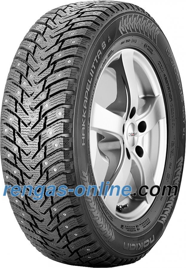 Nokian Hakkapeliitta 8 285/30 R20 99t Xl Nastarengas Vannesuojalla Mfs Talvirengas