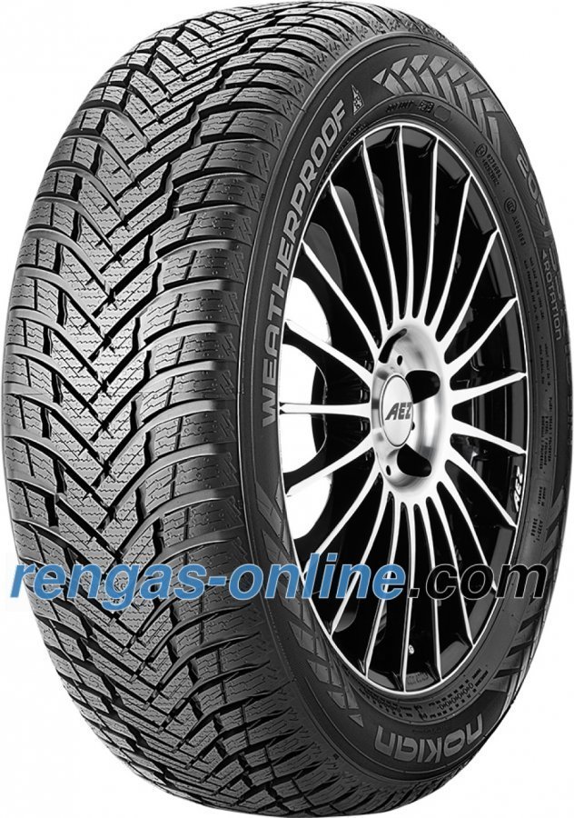Nokian Weatherproof 205/55 R16 91h Ympärivuotinen Rengas