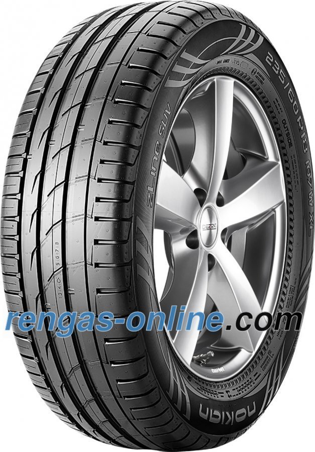 Nokian Zline Suv 295/40 Zr20 110y Xl Vannesuojalla Mfs Kesärengas