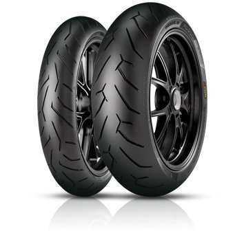 Pirelli Diablo Rosso Ii 120/60 R17 Tl 55h Etupyörä M/C Moottoripyörän Rengas