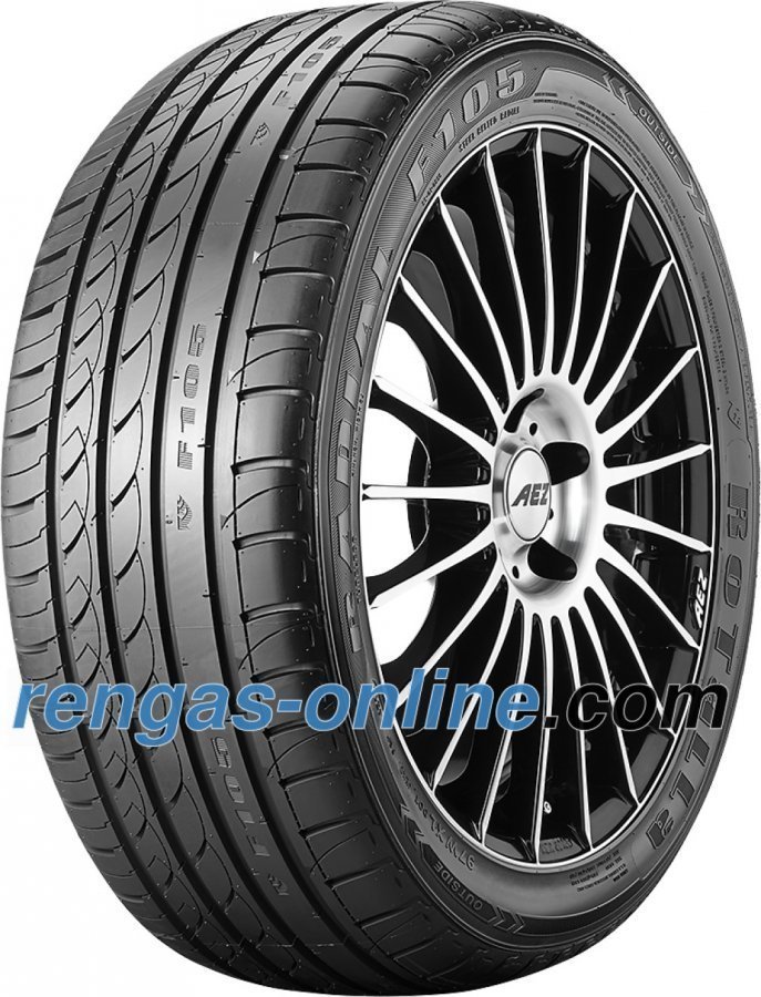 Rotalla Radial F105 245/45 R17 99w Xl Vannesuojalla Mfs Kesärengas