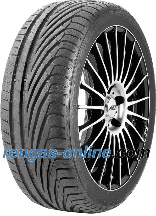 Uniroyal Rainsport 3 255/40 R19 100y Xl Vannealueen Ripalla Kesärengas