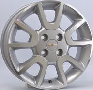 Alumiinivanne Chevrolet Silver / Polished | 5x15 | 4x100 | ET45 | KR56
