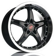 Alumiinivanne Barzetta Competizione Black | 8x18 | 5x108 | ET42 | KR65