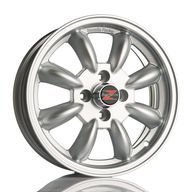 Alumiinivanne Barzetta Classic Rally Silver | 5.5x15 | 4x100 | ET18 | KR57