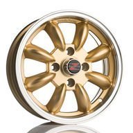 Alumiinivanne Barzetta Classic Rally Gold | 5.5x15 | 4x114.3 | ET20 | KR60