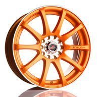 Alumiinivanne Barzetta GTR RaceOrange | 7x16 | 4x114.3 | ET38 | KR72