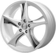 Alumiinivanne EtaBeta Jofiel Inox White | 7x17 | 5x100 | ET35 | KR67