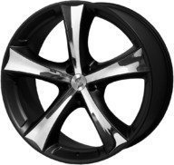Alumiinivanne EtaBeta Tettsut Inox Black | 7x17 | 5x100 | ET45 | KR56
