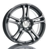 Alumiinivanne Melchior Almach Titanium | 7x16 | 5x112 | ET37 | KR66