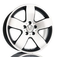 Alumiinivanne Melchior Vanguard Classic Titaniumpolish | 8x17 | 5x112 | ET37 | KR66