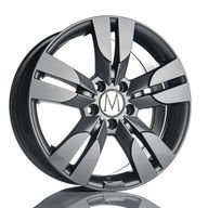 Alumiinivanne Melchior Vanguard Sport Titanium | 7.5x17 | 5x112 | ET50 | KR66