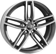 Alumiinivanne Brock RC29 Him Grey Polish | 7
