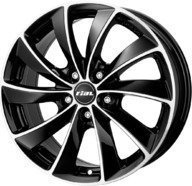 Alumiinivanne Rial Diamond Black | 7