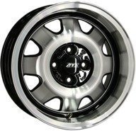 Alumiinivanne ATS Cup Black / Polished | 7x15 | 4x100 | ET28 | KR63