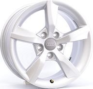 Alumiinivanne - alkuperäisvanne Audi A6 5-Spoke Silver